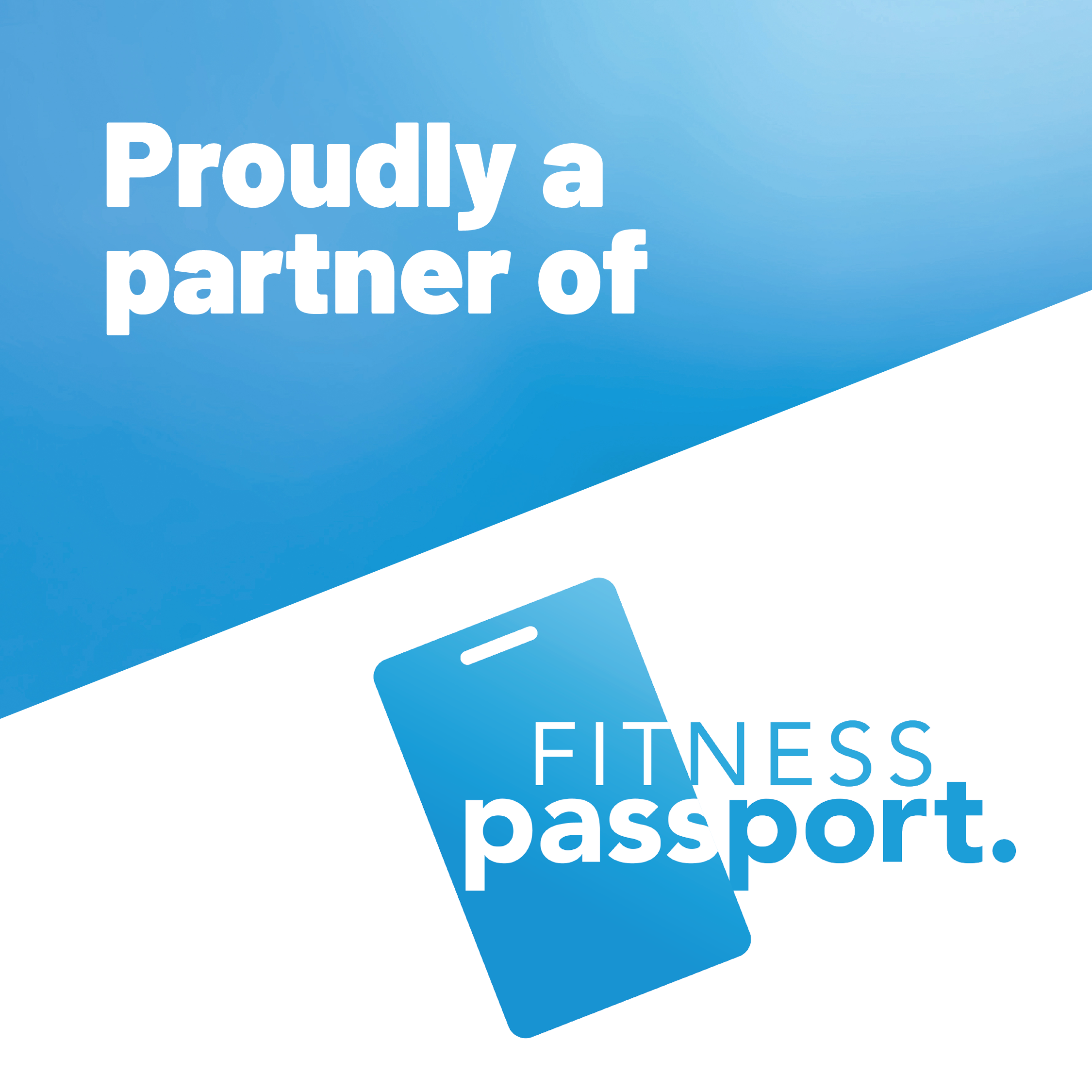 Proudly a partner of Fitness Passport