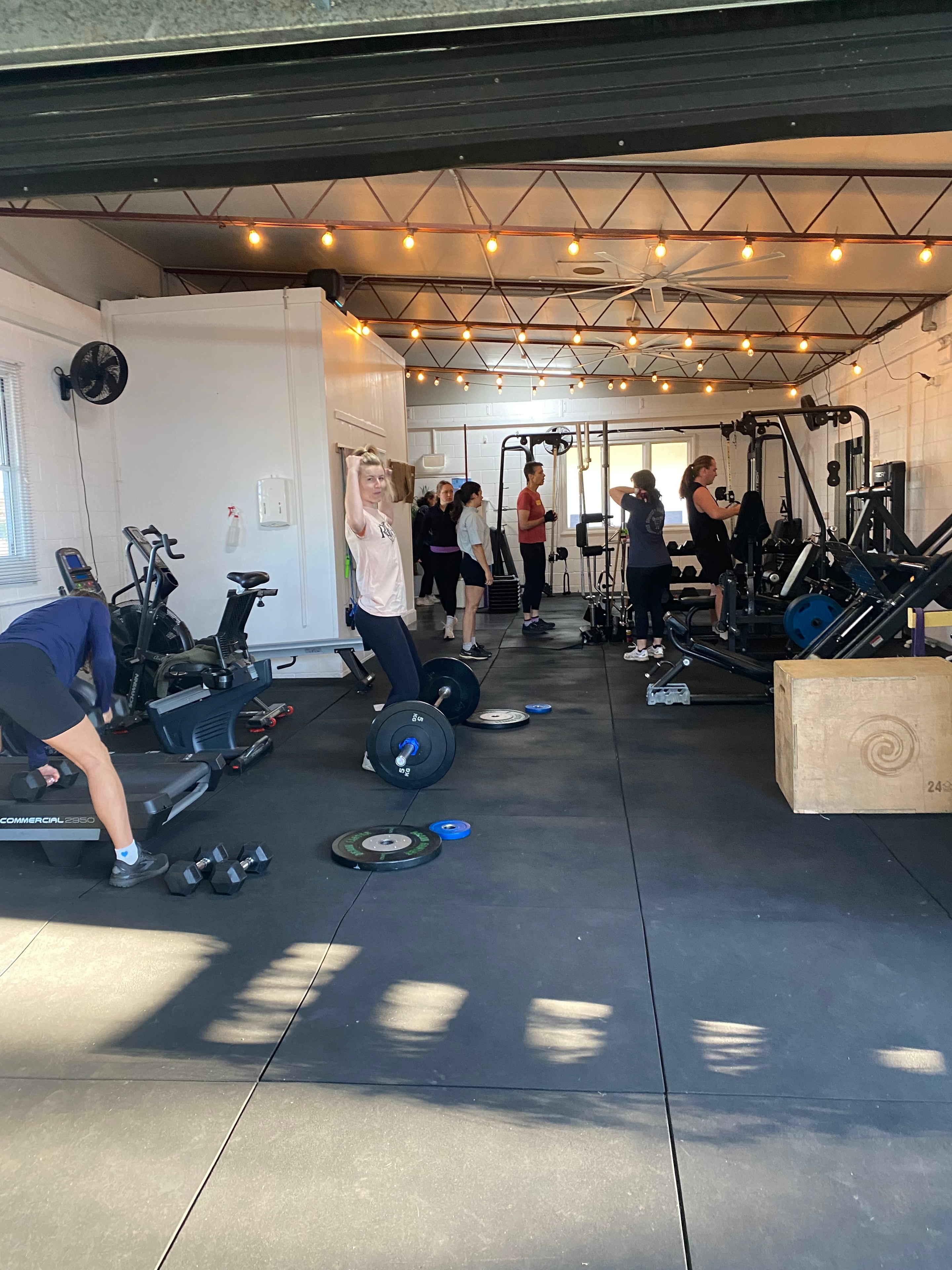 Group fitness classes at The CWC